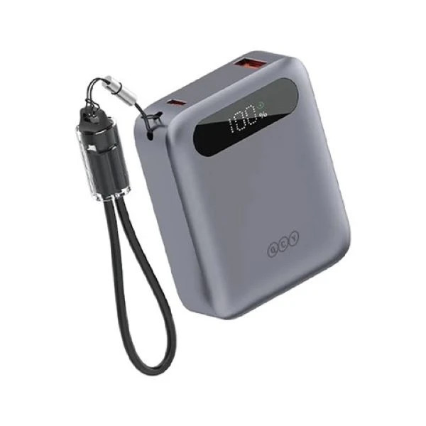 پاوربانک 10000 میلیآمپر کیو سی وای QCY PB10D 22.5 وات
